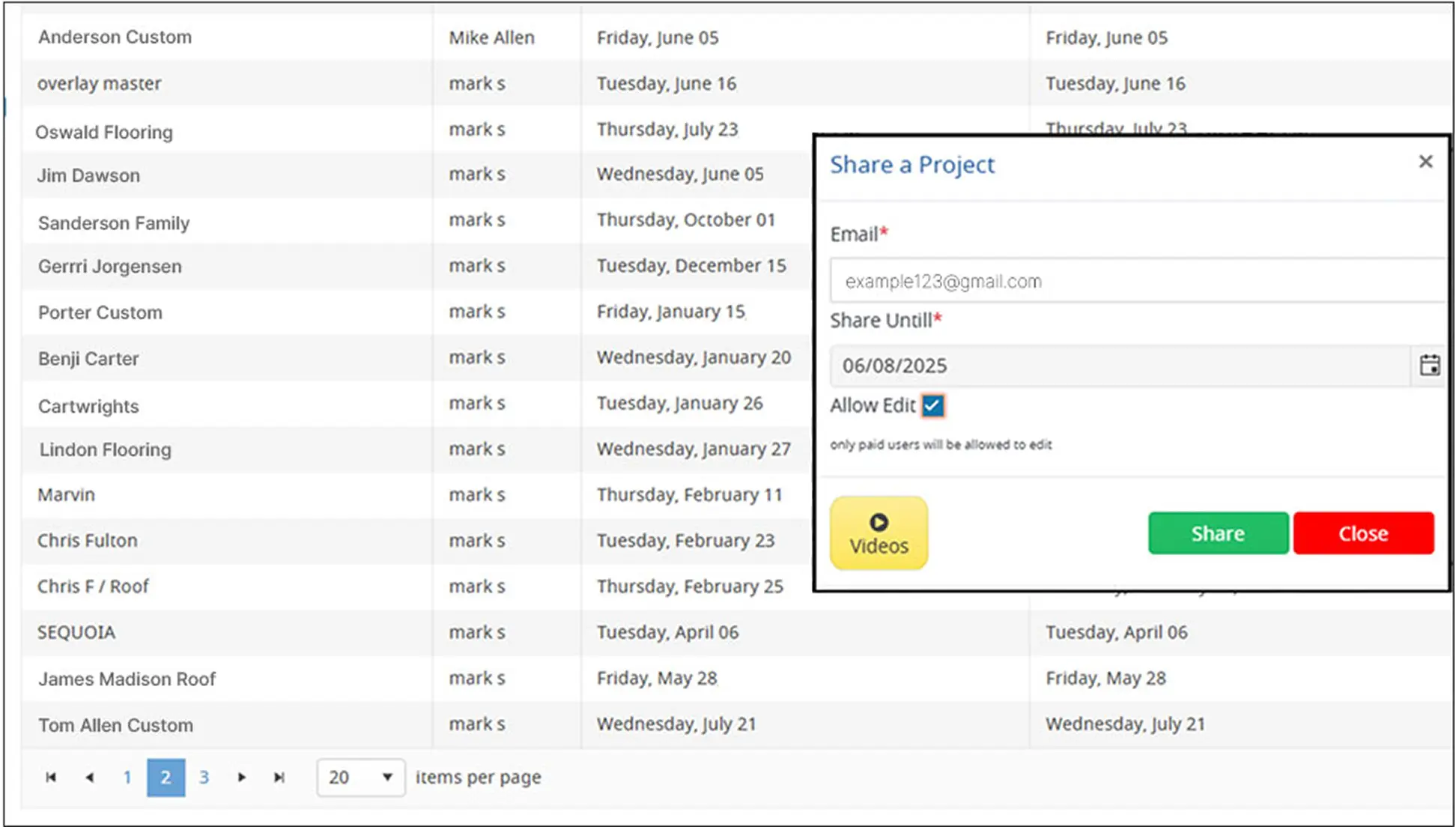 Square Takeoff product UI photo 1