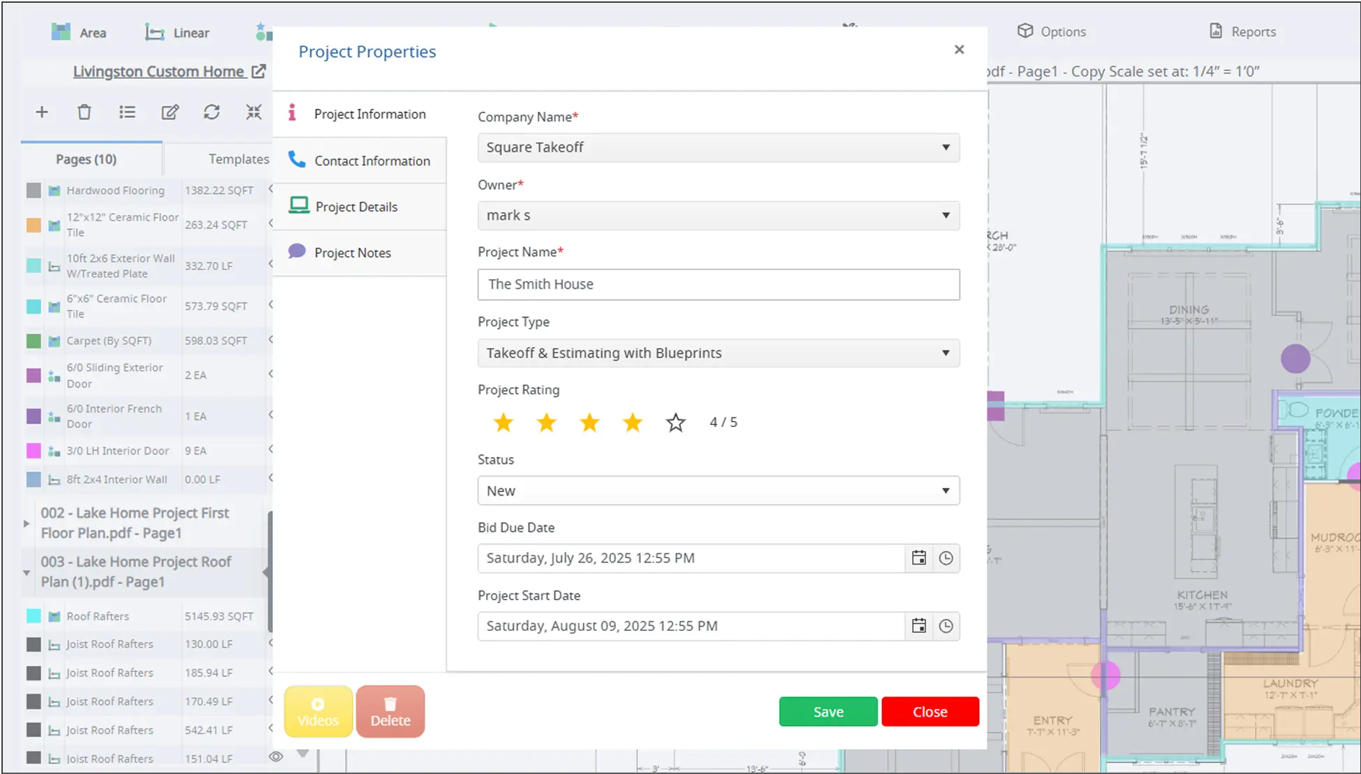 Square Takeoff product UI photo 5